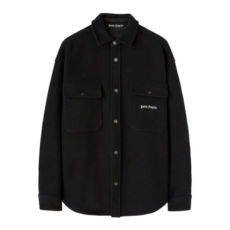 Palm Angels Veste Casual - Bleu