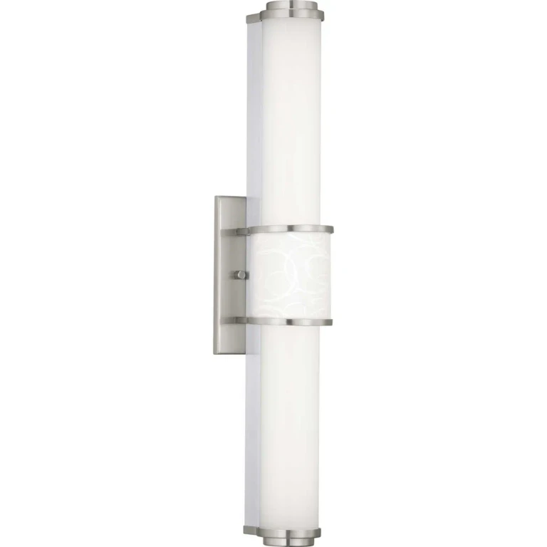 Brushed Nickel LED Linear Bath from the Phase 1.2 Led Collection