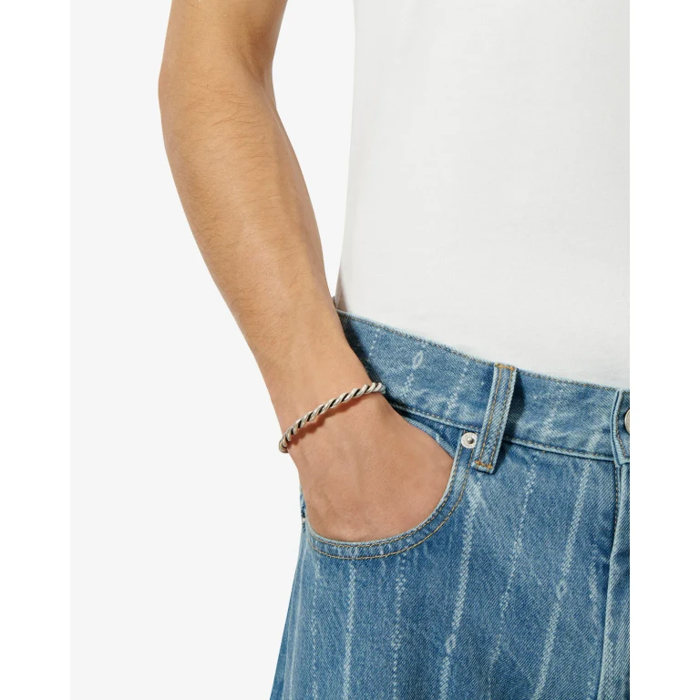 Bracelet Roy - Homme - Argent - Taille T1 - Isabel Marant