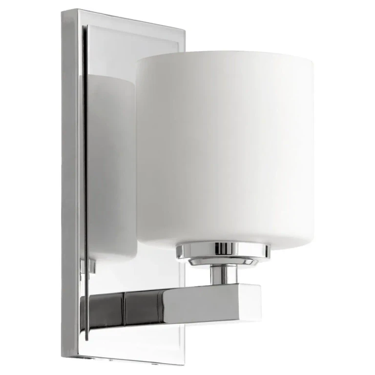 Quorum Transitional 9" Wall Sconce in Chrome