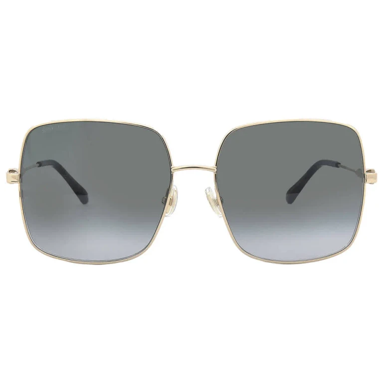 Jimmy Choo Dark Grey Square Ladies Sunglasses LILI/S 02M2/9O 58