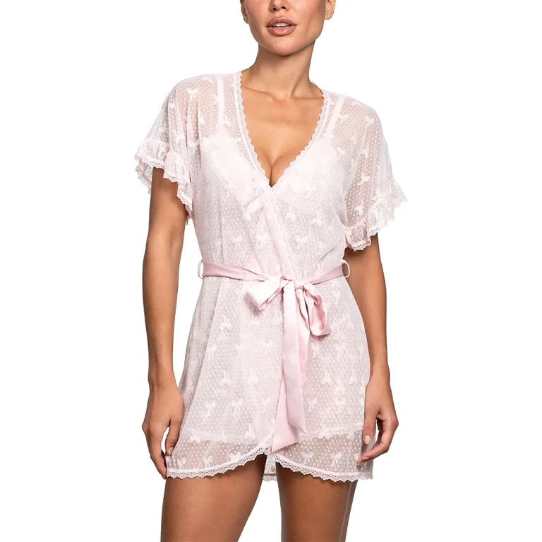 In Bloom by Jonquil Stretch Mesh Bow Pattern Wrap
