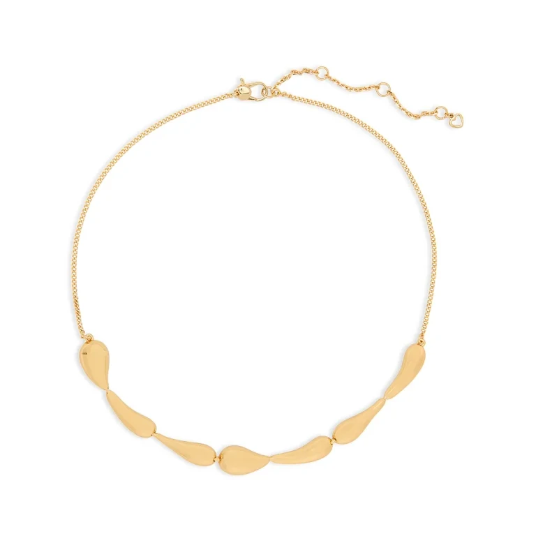kate spade new york Molten Statement Necklace in Gold Tone, 16-19