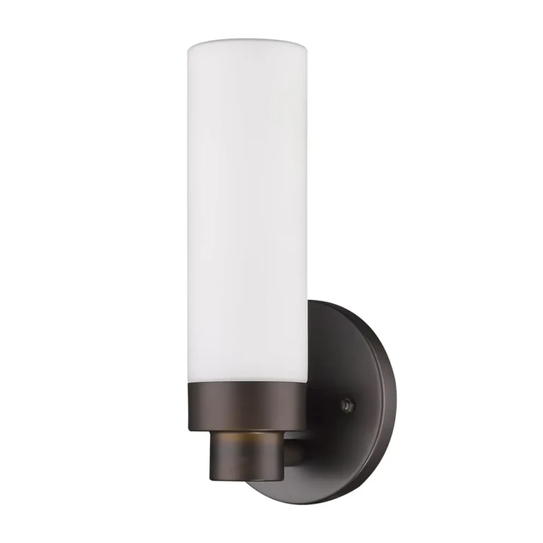 Oil Rubbed Bronze One Light Wall Sconce from the Valmont Collection