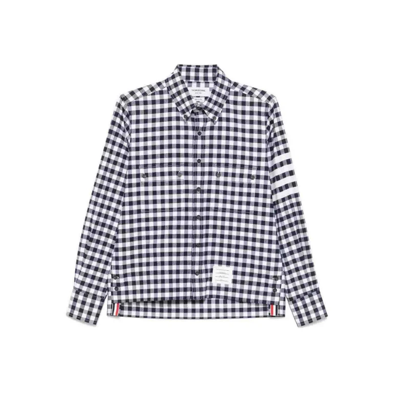 Thom Browne Chemise - Bleu Foncé