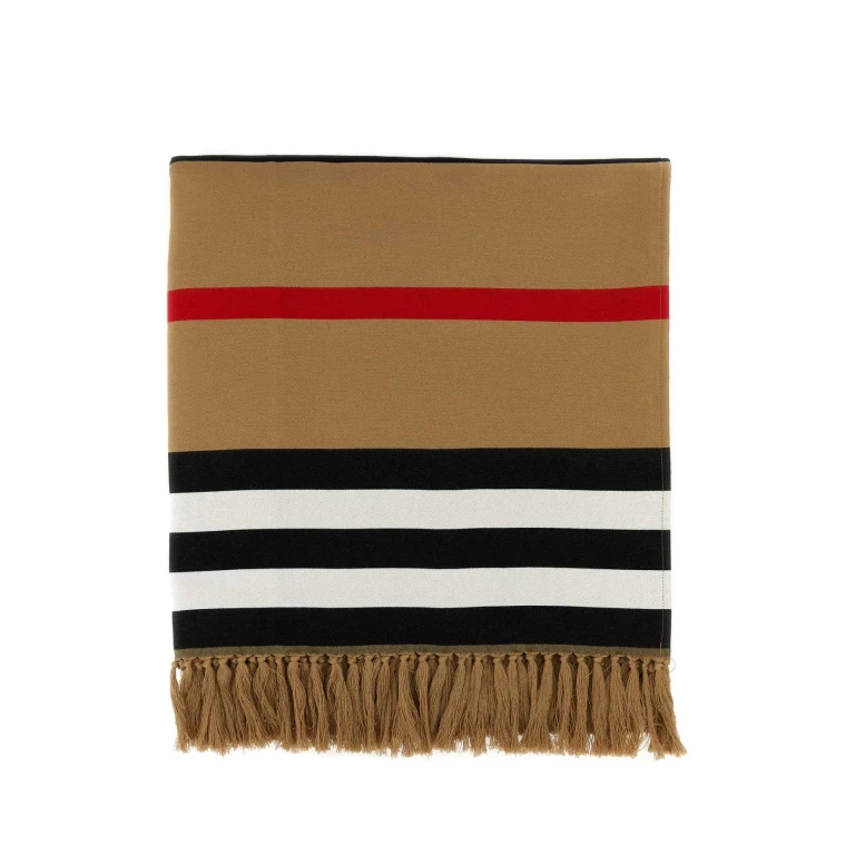 Burberry Embroidered Cotton Blanket