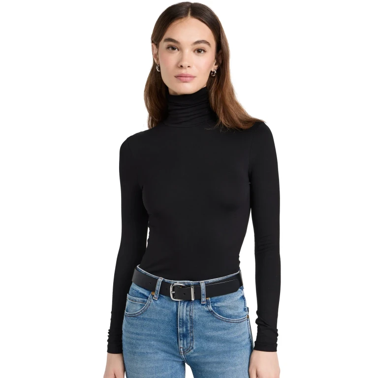 Sold Out NYC The Turtleneck in Black Black S