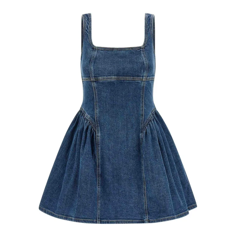 Self Portrait Robe Courte - Bleu