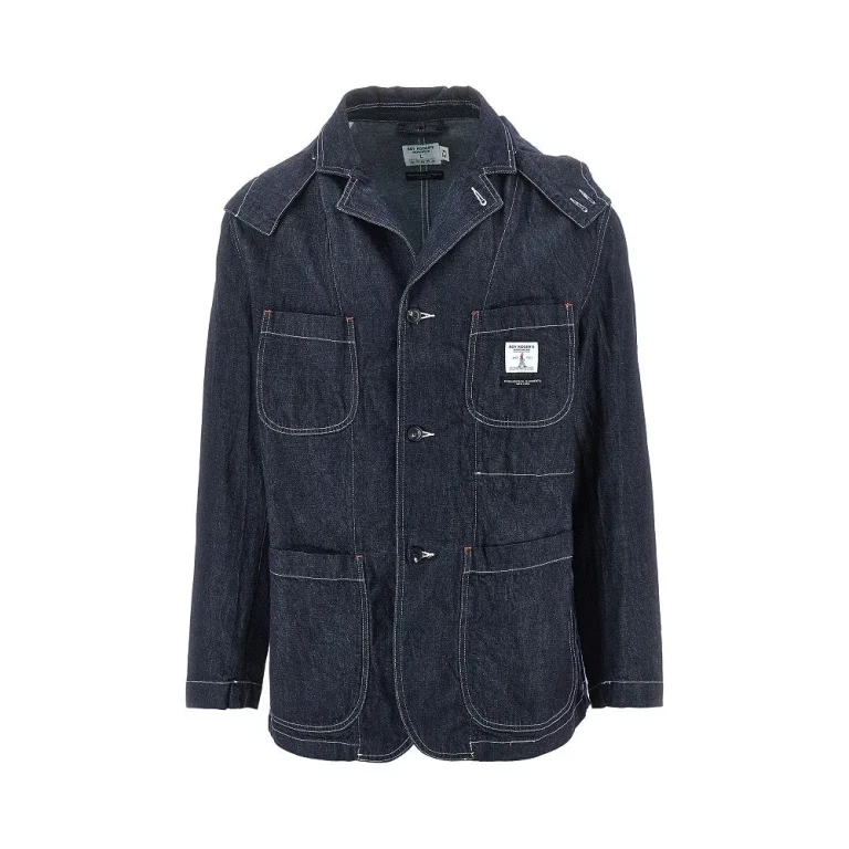 ROY ROGERS Rinse Denim hooded jacket Man S