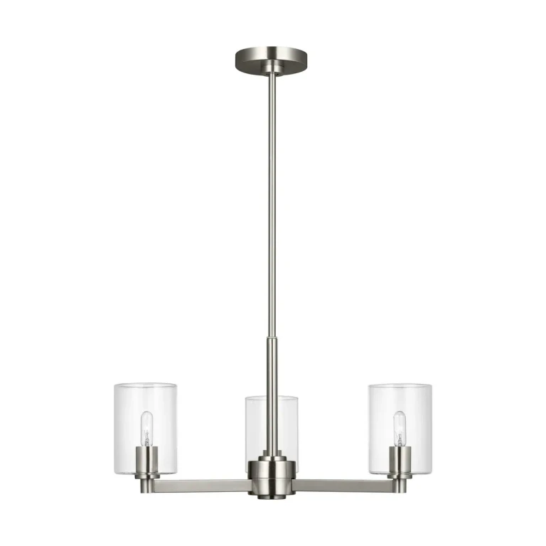 Brushed Nickel Chandelier from the Fullton Collection
