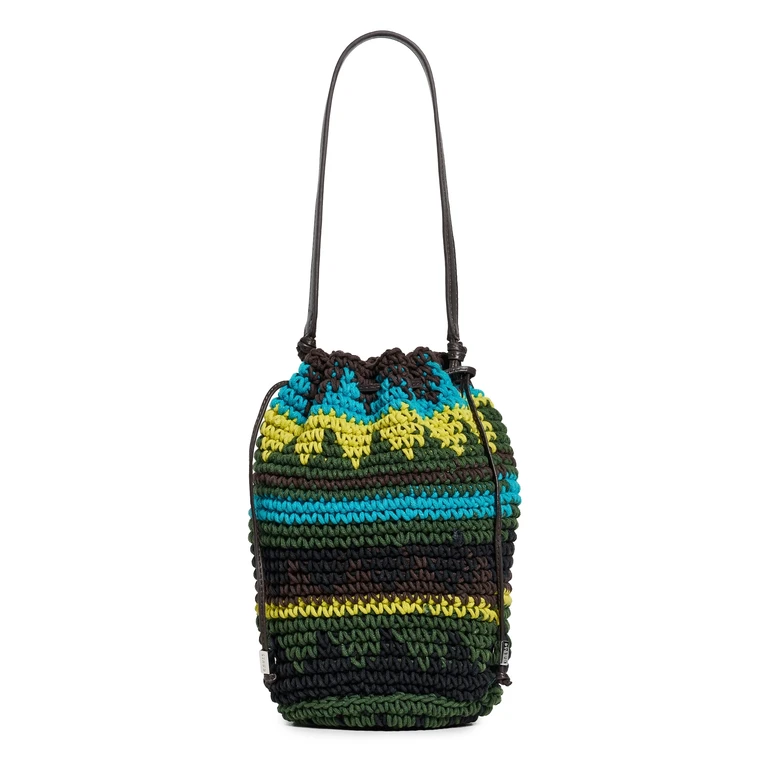 STAUD Emmy Drawstring Bucket Bag Happy Sack One Size