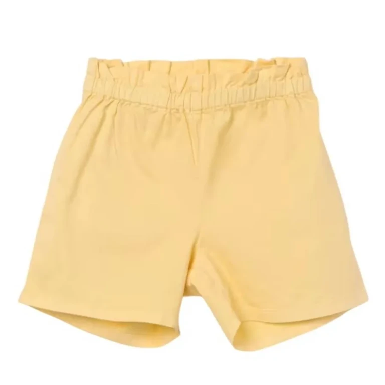 Bonpoint Kids Yellow Milly Cotton Shorts
