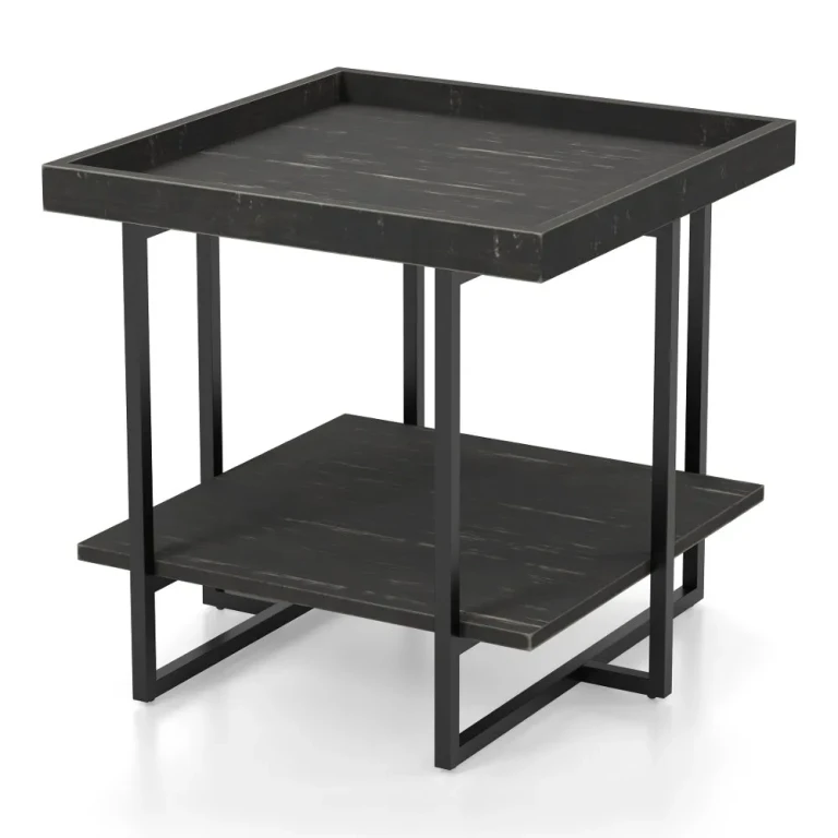 Prakers Black End Table