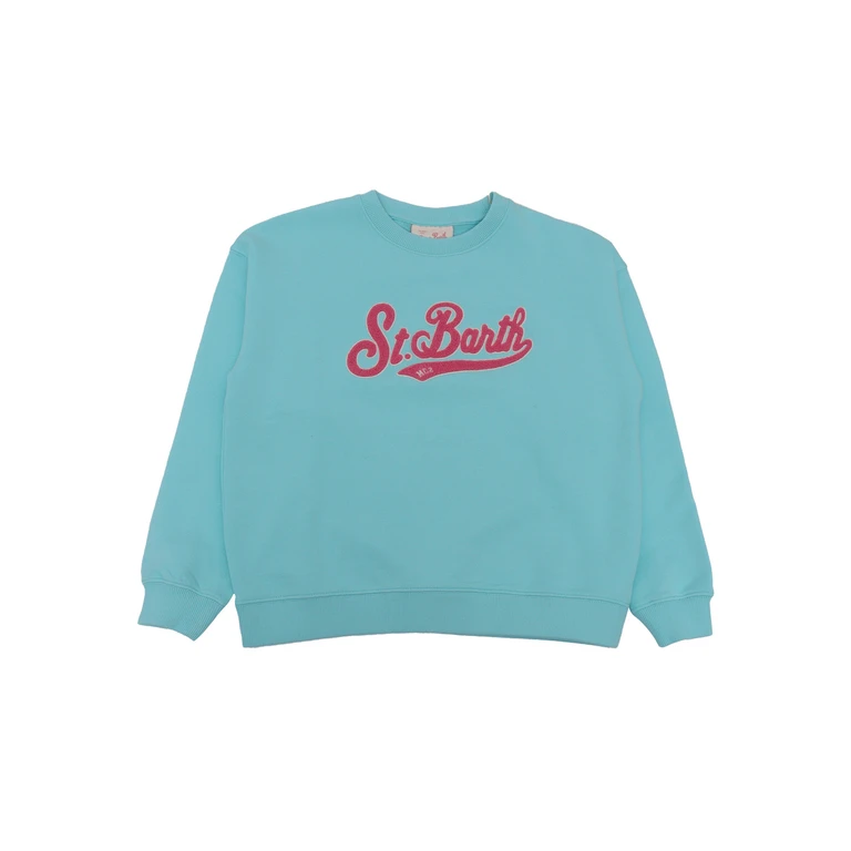 Mc2 Saint Barth EMBROIDERY SWEATSHIRT Multicolor Cotton - Kids