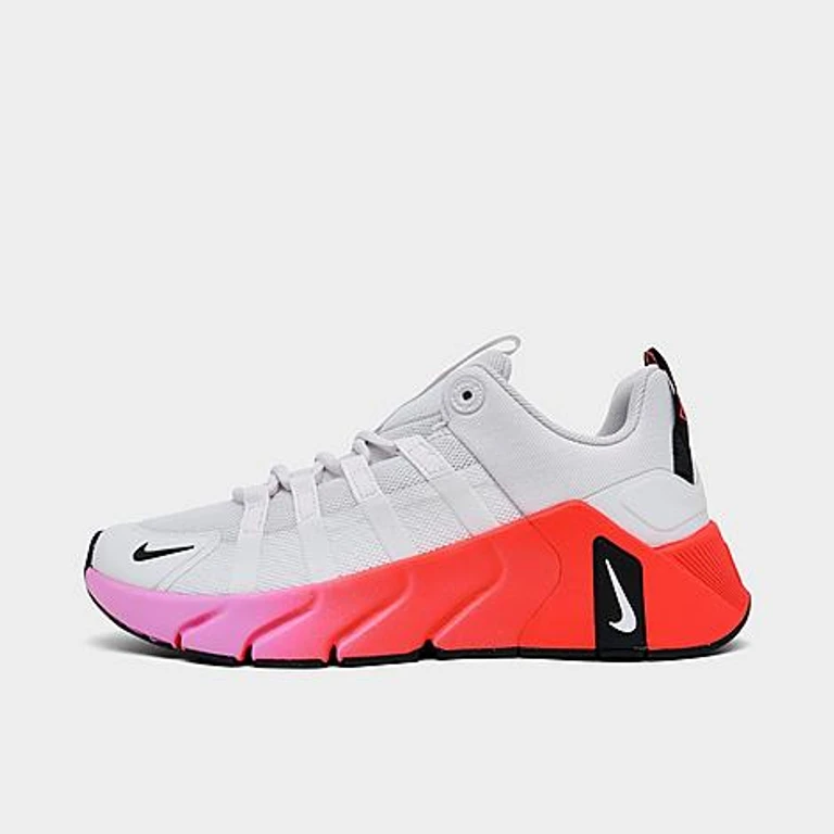 Nike Women's Free Metcon 7 Training Shoes in White/Black/Light Crimson Size: 5.0