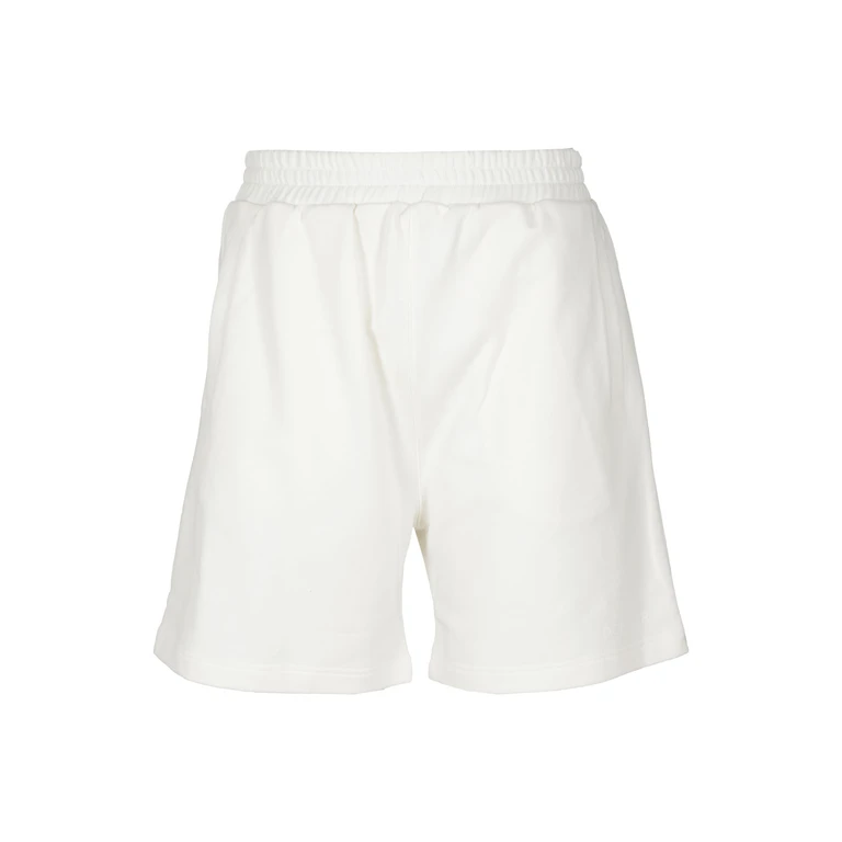 Dondup Bermuda Felpa White Cotone Short - Men