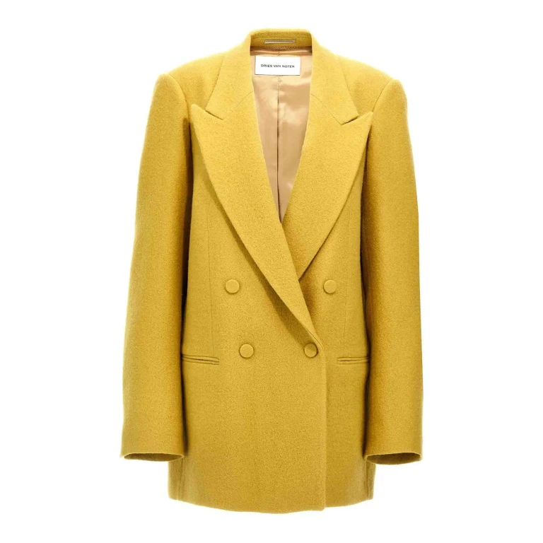 Dries Van Noten Blazer - Jaune
