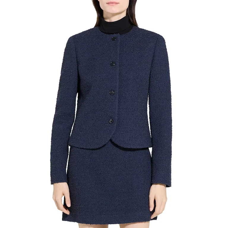 Theory Clean Crewneck Jacket