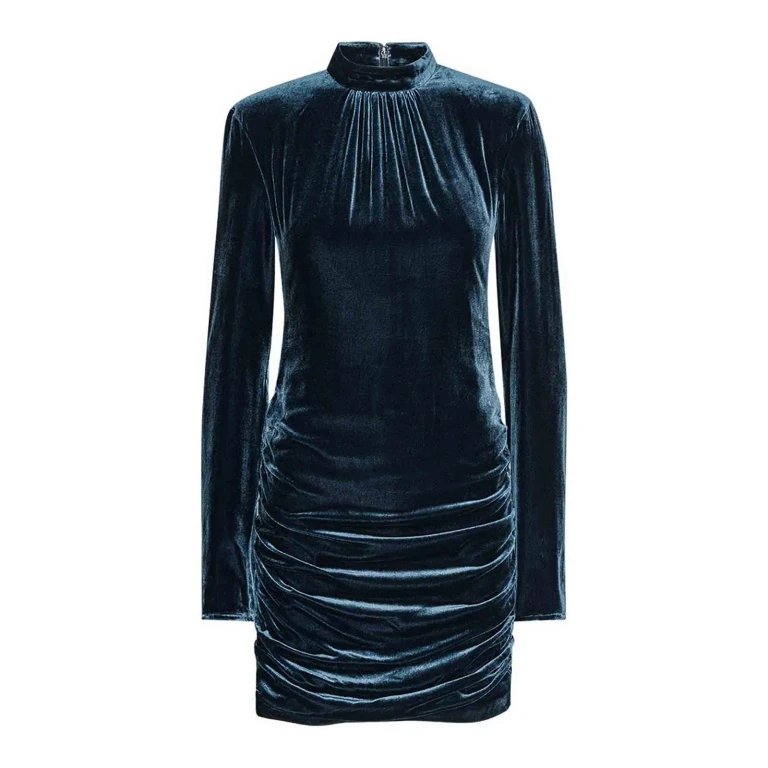 Rotate Birger Christensen Robe Courte - Bleu