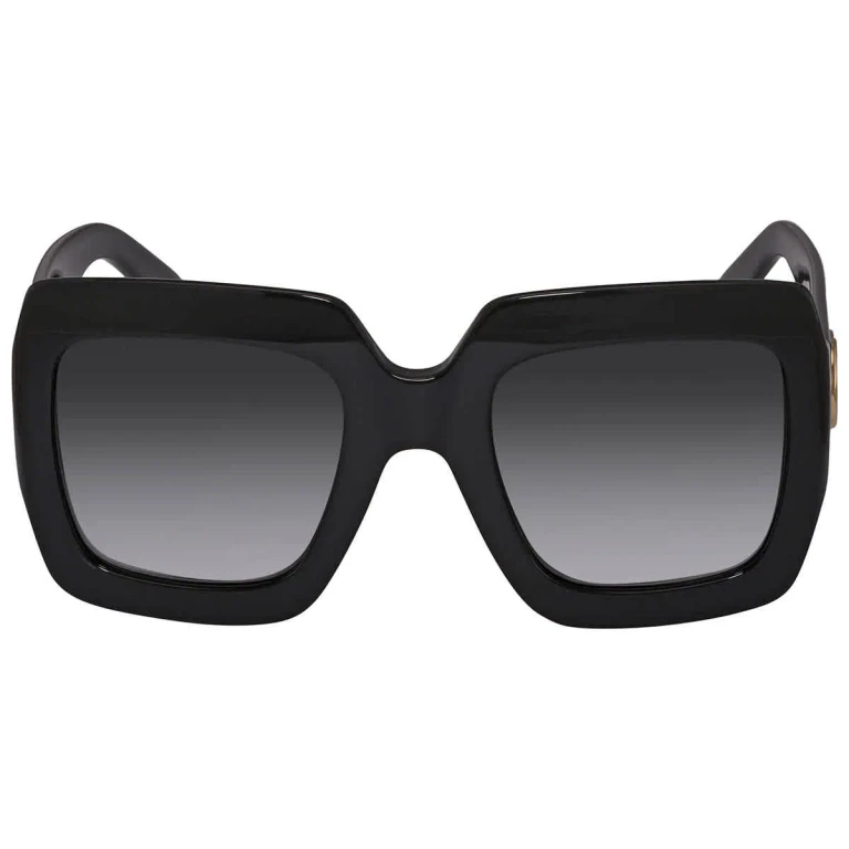 Gucci Grey Gradient Square Ladies Sunglasses GG0053SN 001 54