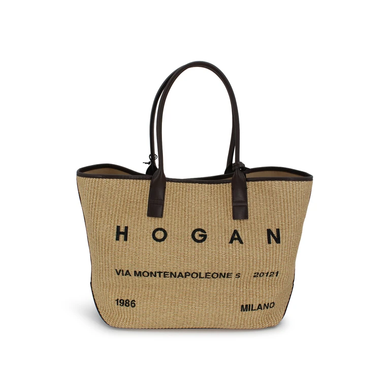 Hogan Sac Porté Épaule - Beige