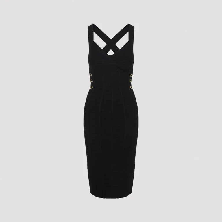 Elisabetta Franchi Shaping Midi Dress