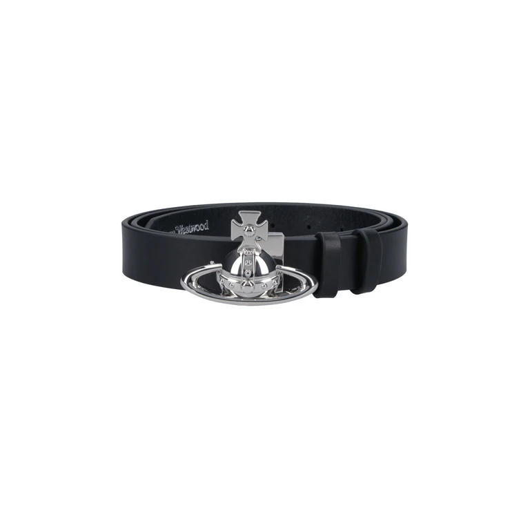 Vivienne Westwood Belts Black Calf Leather - Women