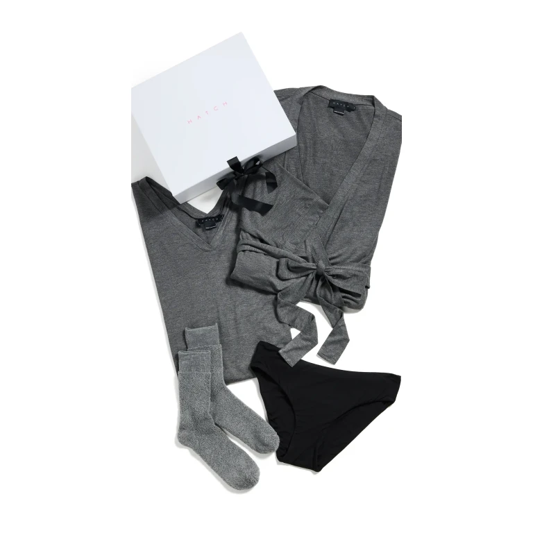 HATCH Hatch-To-Hospital Maternity Box Charcoal S