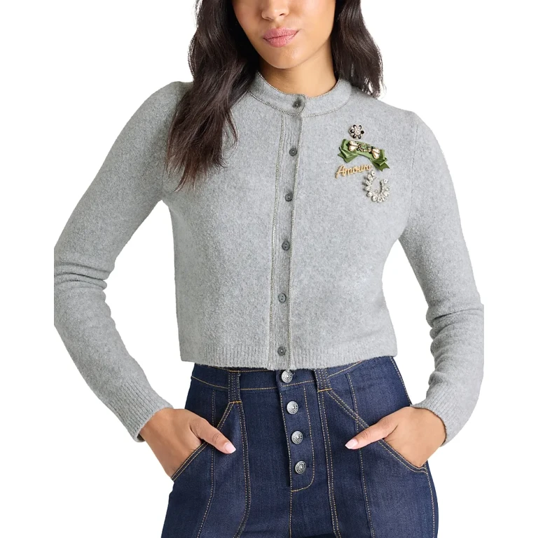 Cinq a Sept Allura Embellished Cardigan