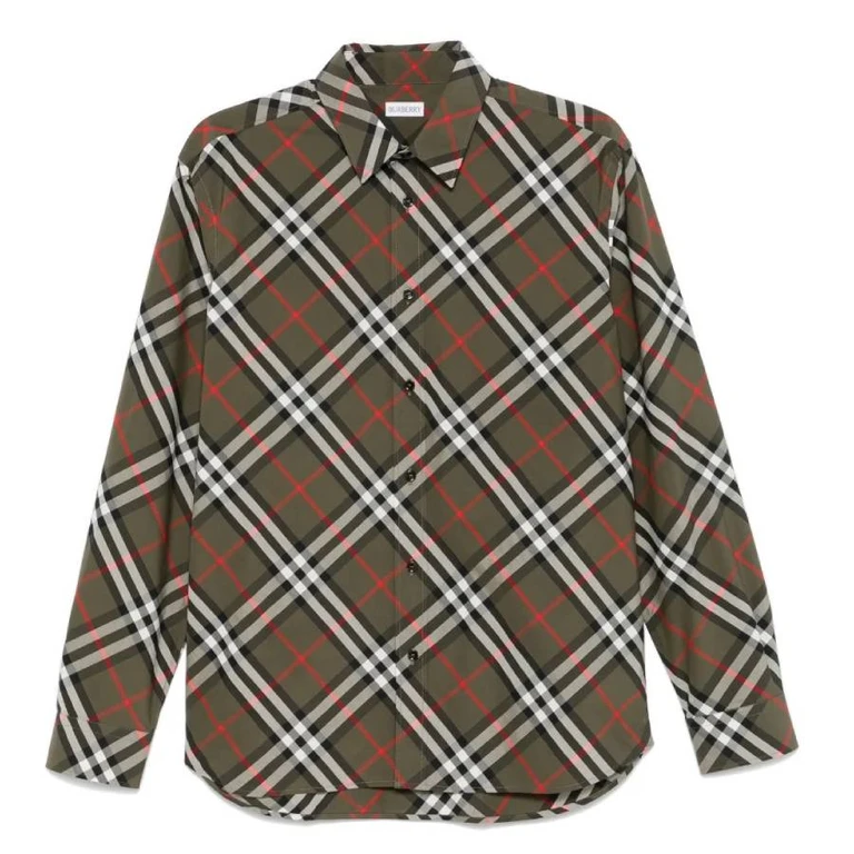 Burberry Check Cotton Poplin Shirt