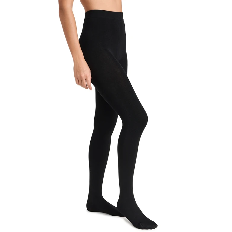 Stems Fleece Lined Tights 300 Denier Black S