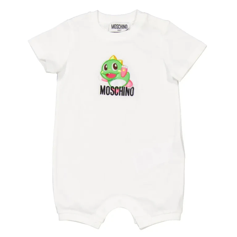 Moschino Infant Puzzle Bobble Onesie