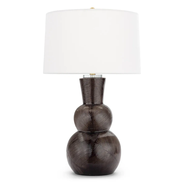 Black Table Lamp from the Hugo Collection