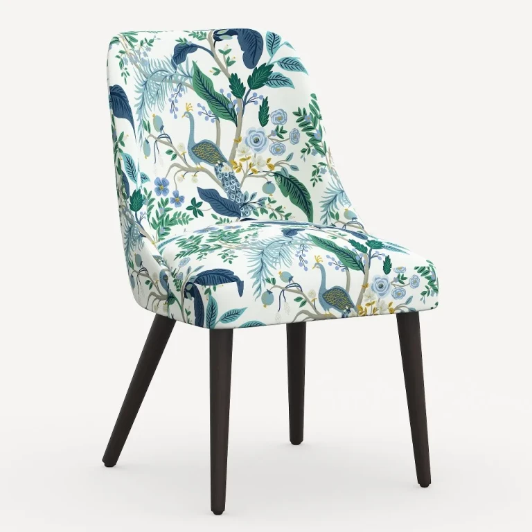 Clare Blue Peacock Dining Chair