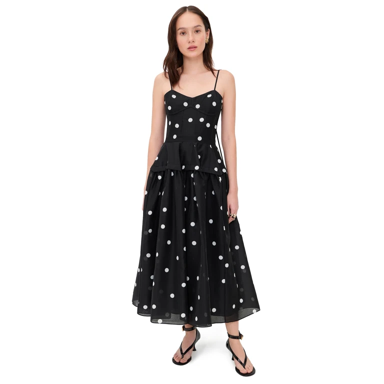 ALEXIS Parma Dress Black/White XS