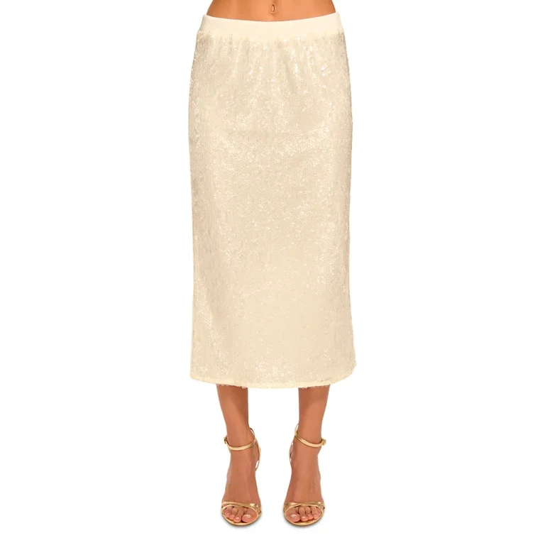 Ramy Brook Annita Sequined Midi Skirt