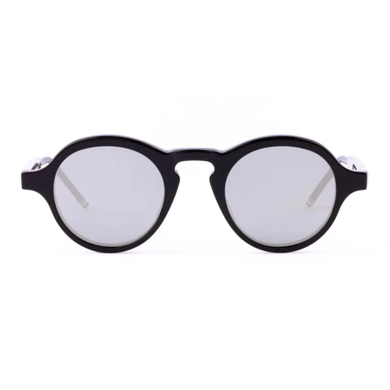 Thom Browne Round - Black Sunglasses