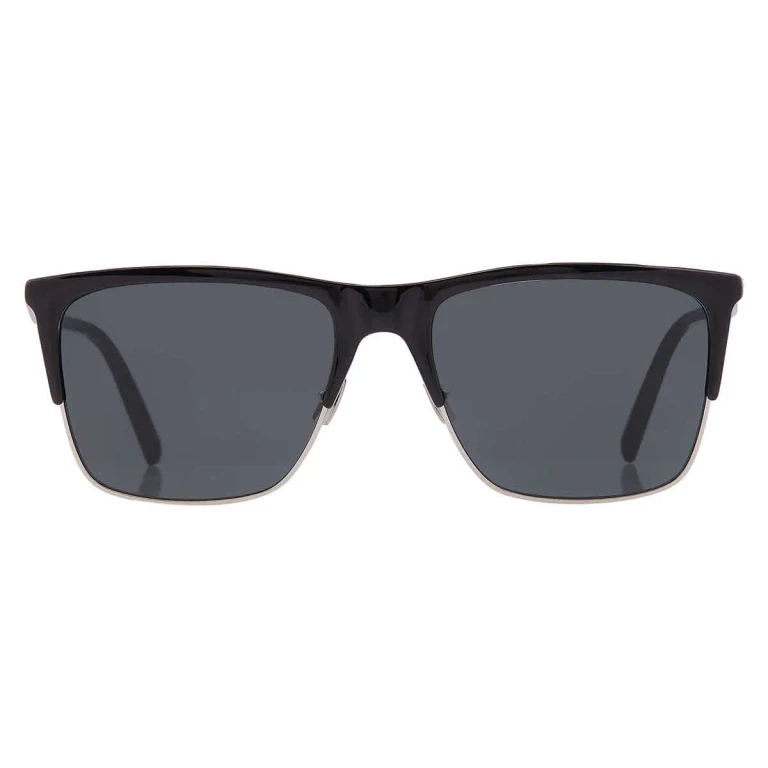 Saint Laurent Black Square Mens Sunglasses SL 768 002 57