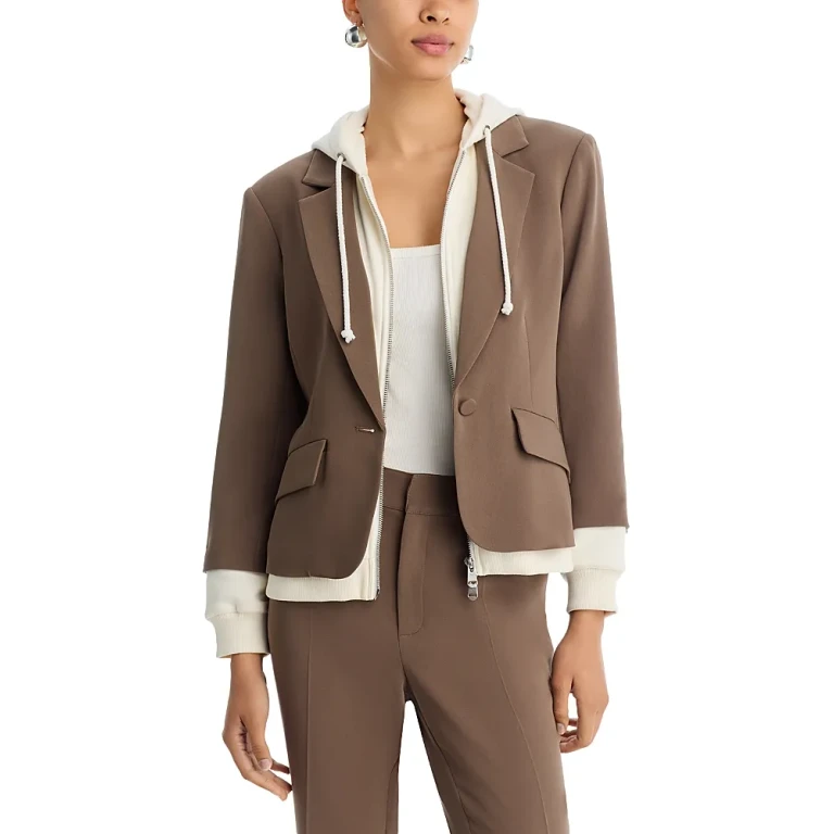 Cinq a Sept Khloe Hooded Blazer