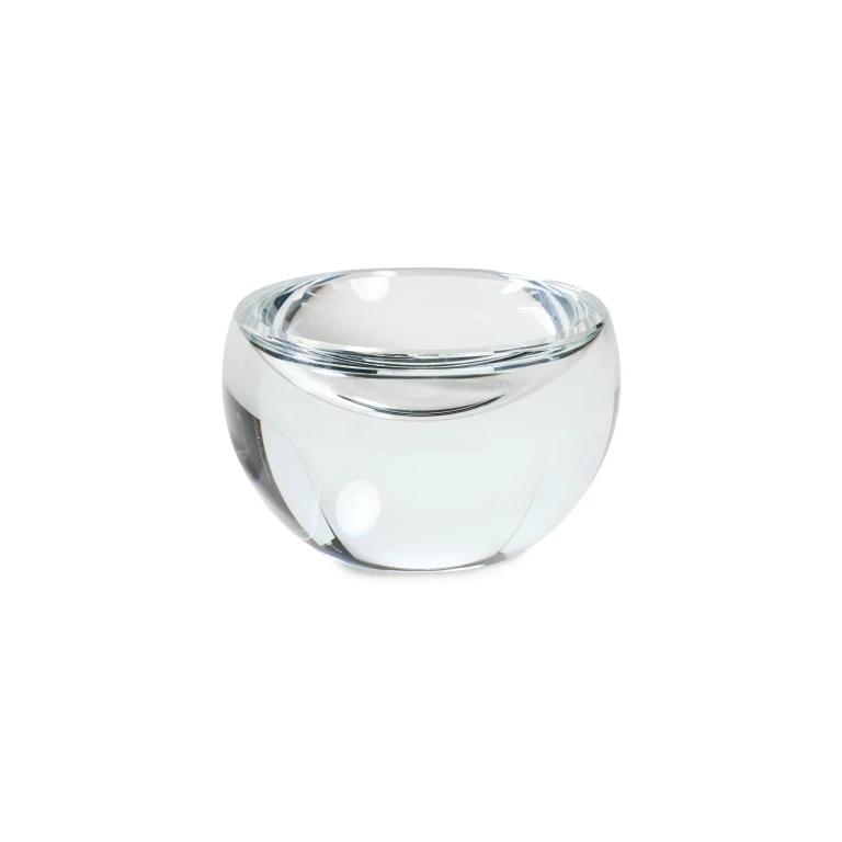 Tizo Design Crystal Glass Sphere Bowl Clear One Size