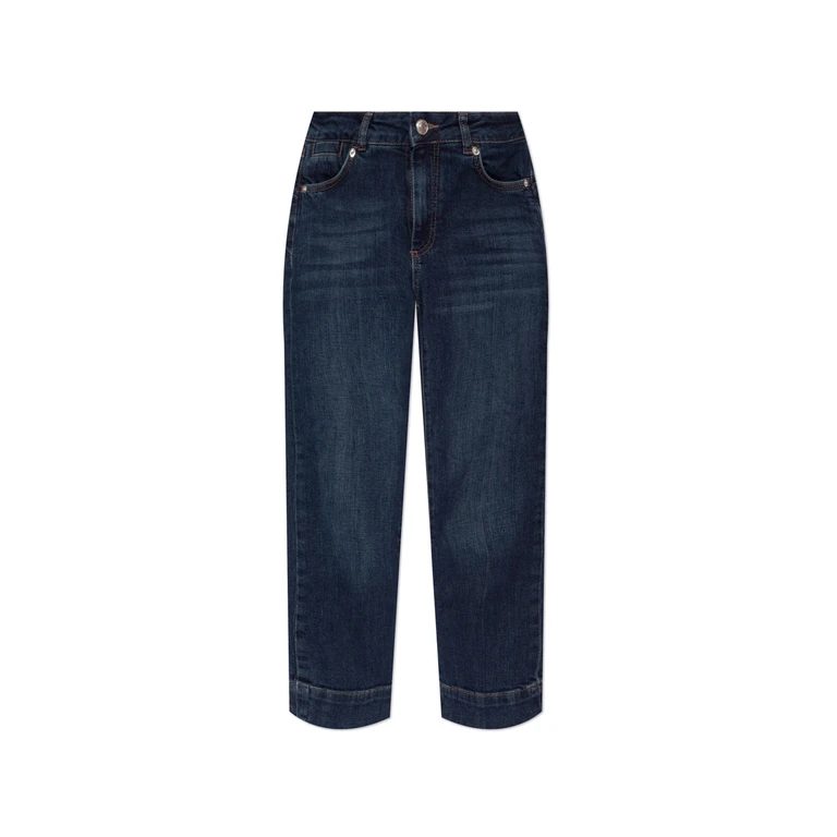 Sportmax Umbria Blue Cotton Jean - Women