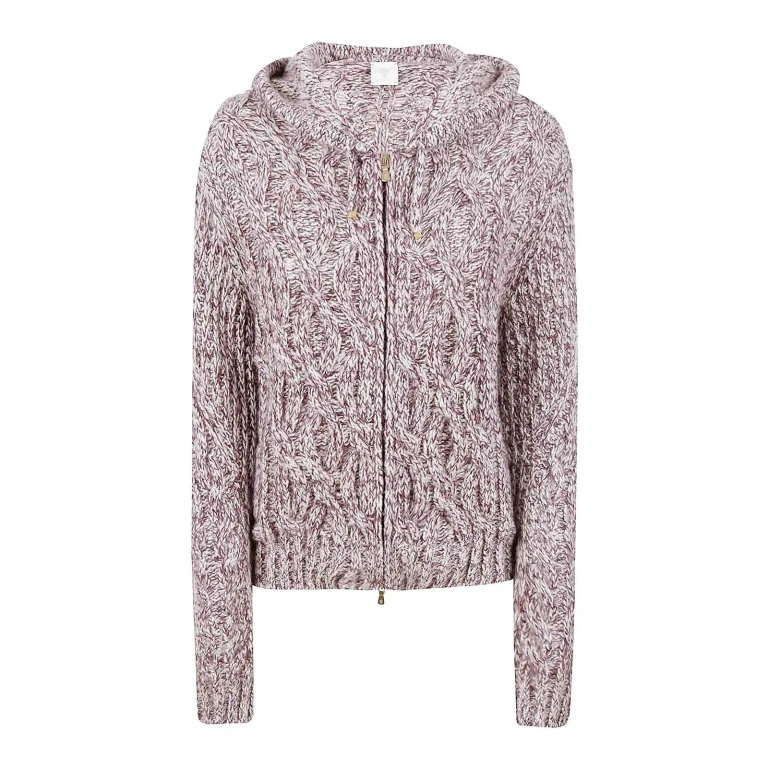 Eleventy Pull Col Rond - Rouge