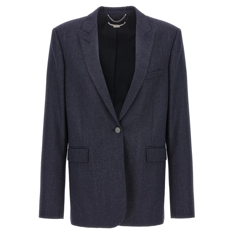Stella McCartney Blue Viscose Blazer Clothing - Women