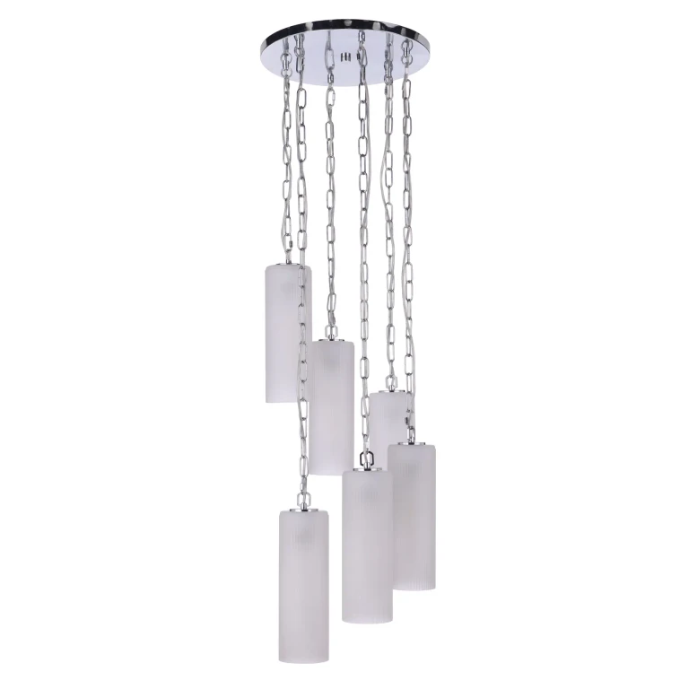 Myos 6-Light Pendant in Chrome