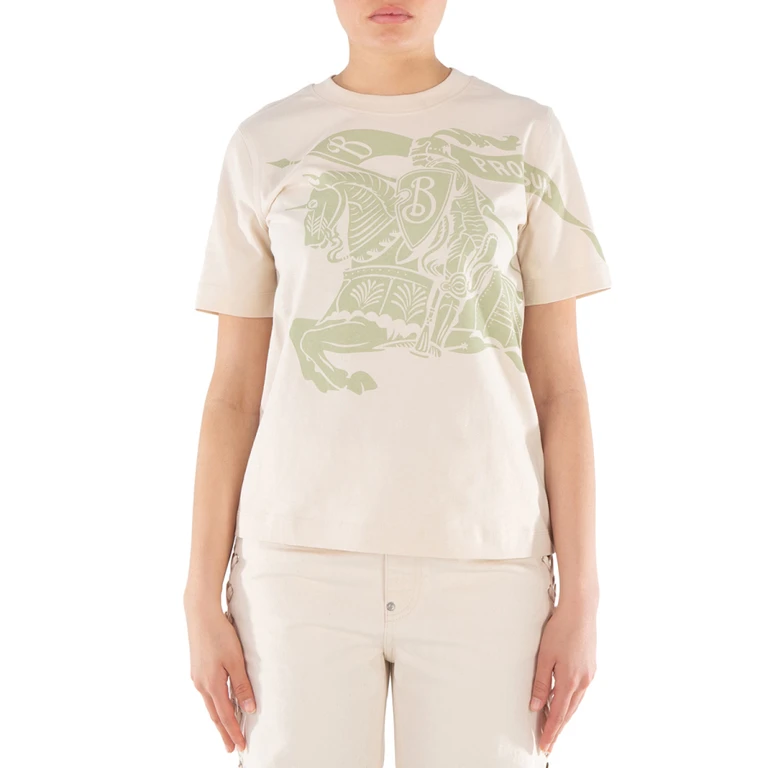 Burberry Equestrian Knight Crewneck T-Shirt