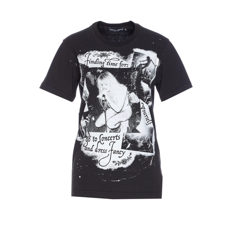 Dolce & Gabbana T-shirts and Polos Black Cotton - Women
