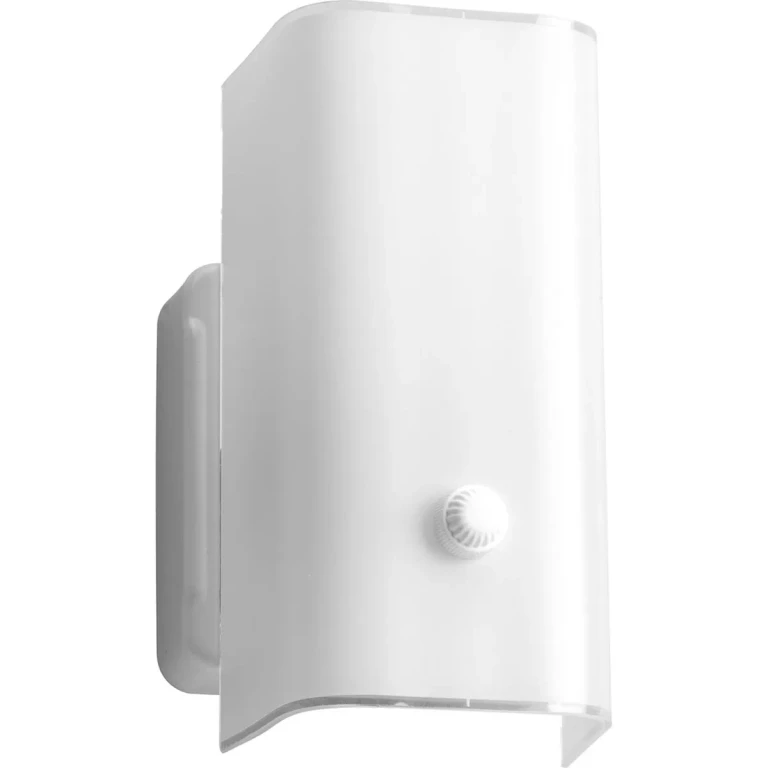 White One Light Bath Bracket from the Channel Bath Collection