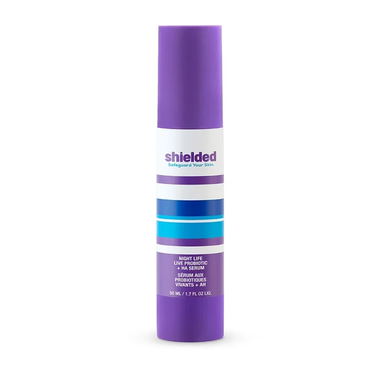 Shielded Beauty Night Life Live Probiotic + Ha Serum 1.7 oz.