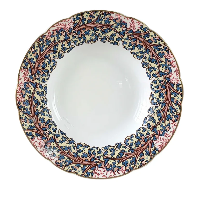 Bernardaud Braquenie Rim Soup Plate