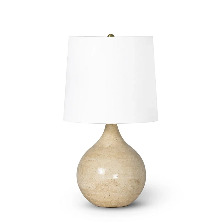 Natural Stone Mini Lamp from the Noa Collection